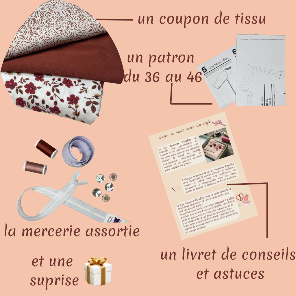 J'offre une box couture